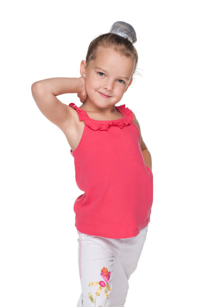 时尚漂亮的小女孩图片下载