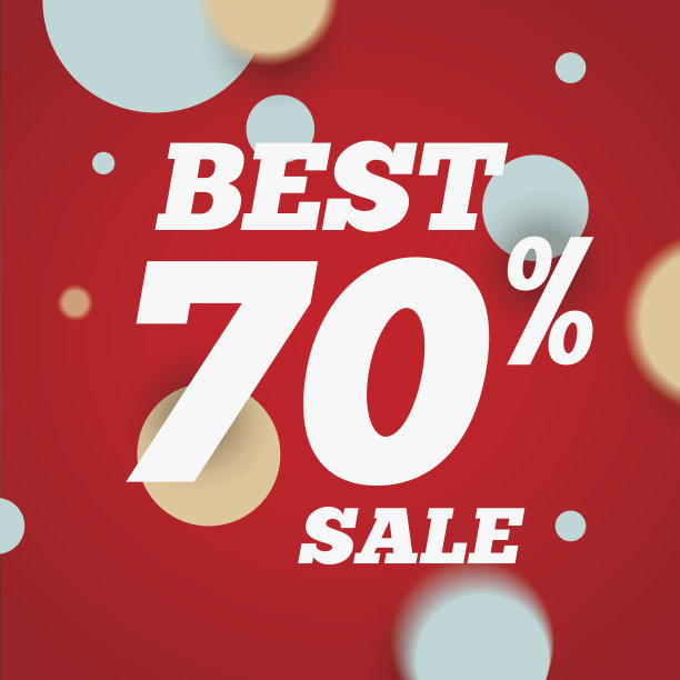 最好的销售横幅或提供设计模板图片下载