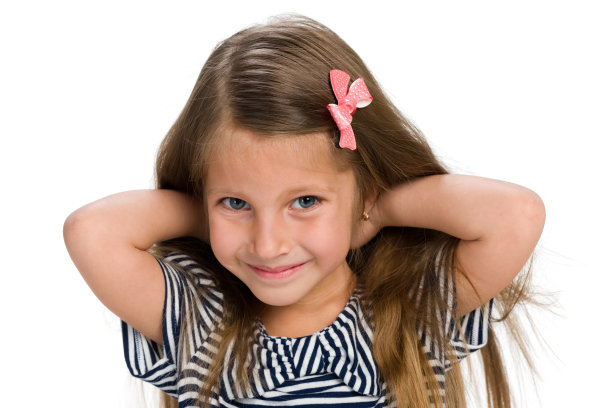 漂亮快乐的小女孩图片下载