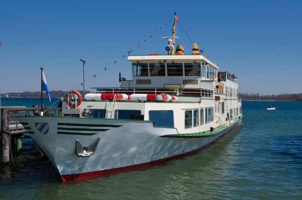 在基姆湖的船图片下载