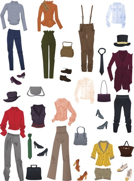 服装和饰品图片下载