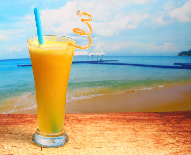 杯装菠萝汁图片下载