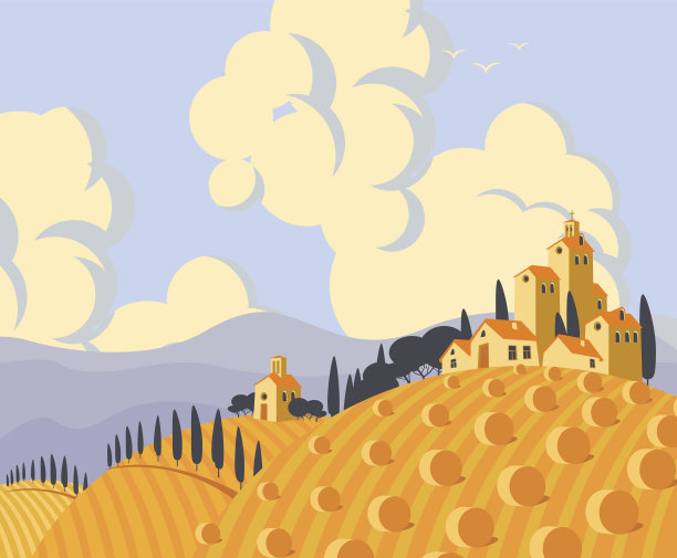 景观与村图片下载