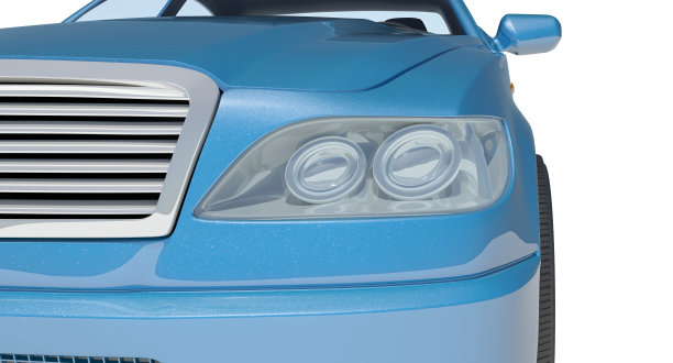 汽车在白图片下载