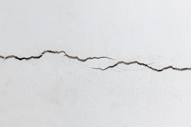 裂缝的混凝土墙图片下载