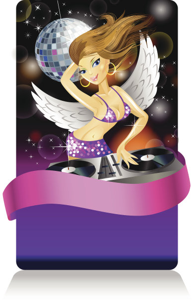 迪斯科女孩图片下载