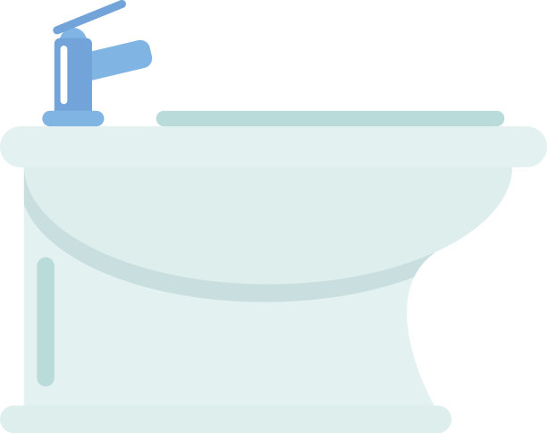 坐浴盆矢量图图片下载