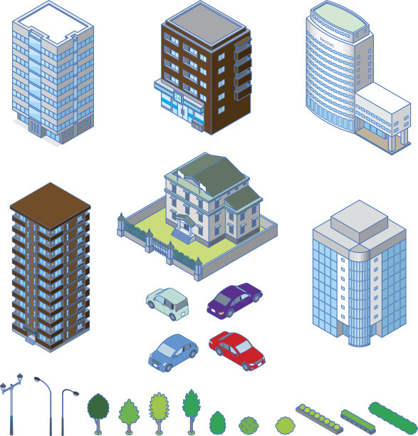 各种建筑/立体图片下载