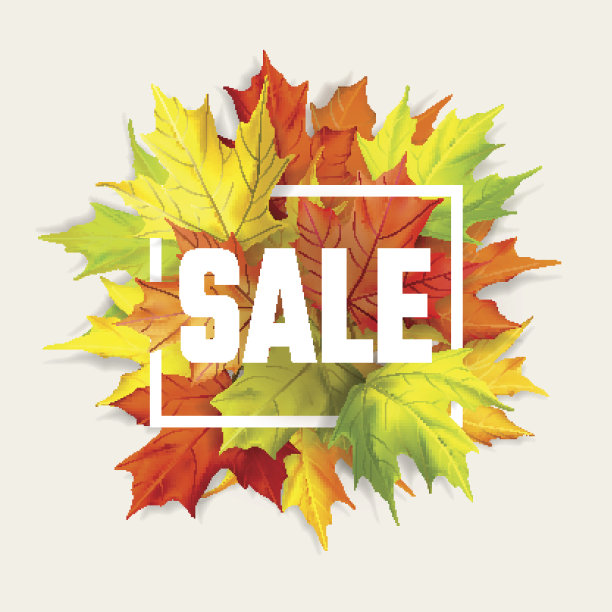 秋天的排版图片下载