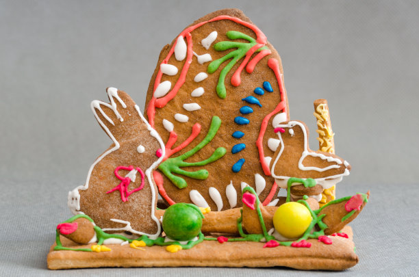 复活节的姜饼图片下载