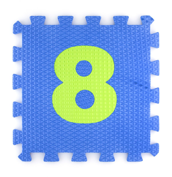 数字学习块隔离白色背景图片下载