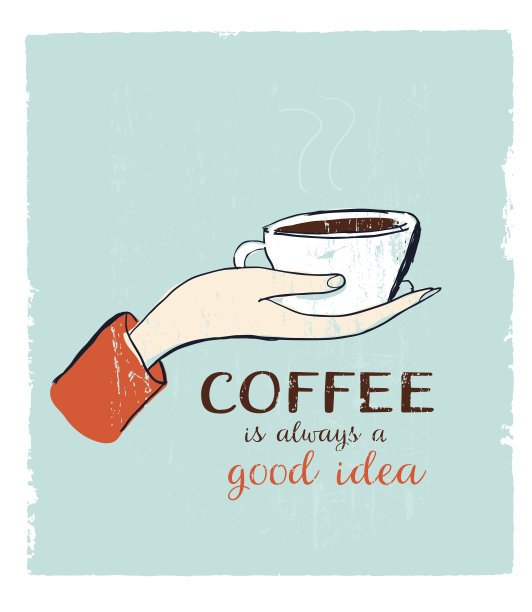 女人的手拿着一杯咖啡图片下载