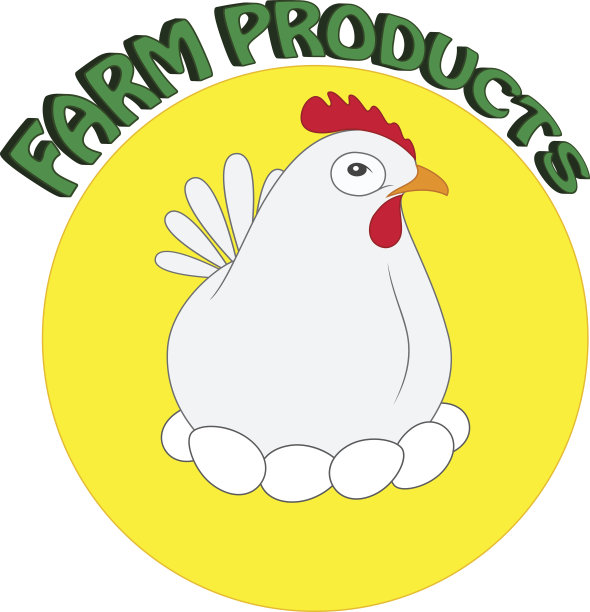 一只鸡的程式化轮廓。图片下载