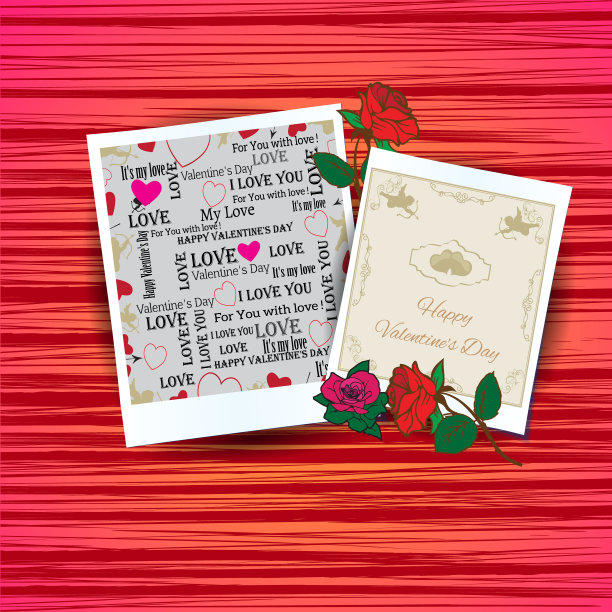 我在情人节收到一张卡片图片下载