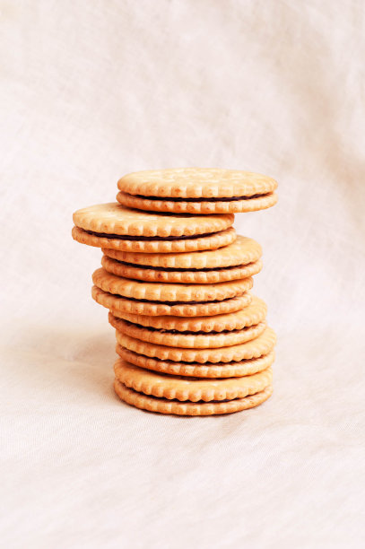 甜饼干纺织背景图片下载