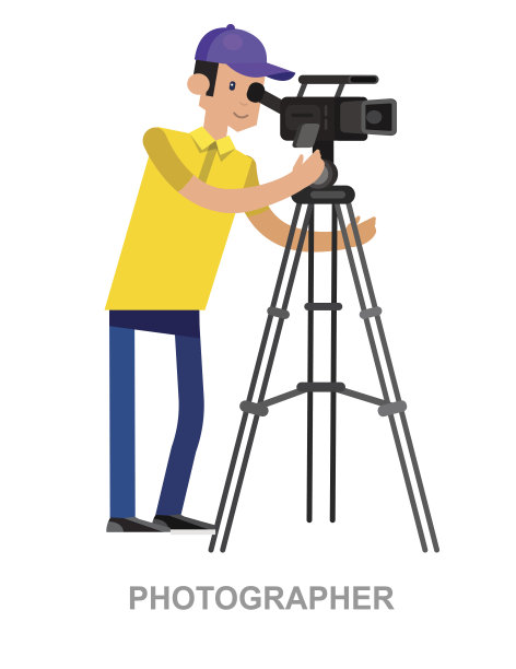 很酷的细节人物摄影师图片下载