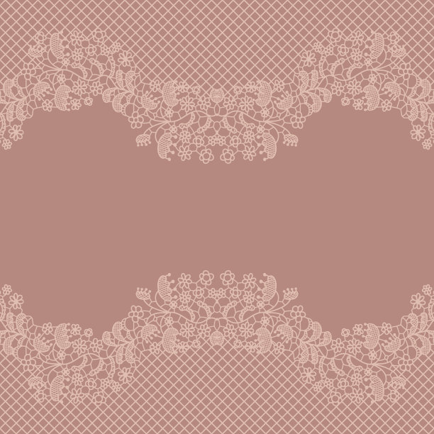 蕾丝婚礼请帖。图片下载