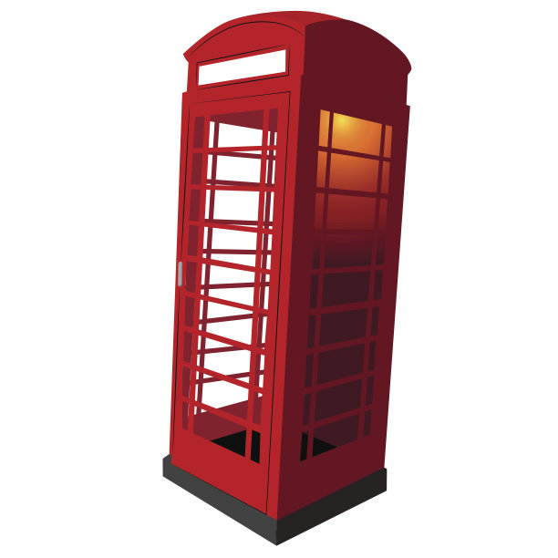 英国电话亭图片下载