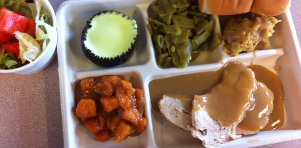 托盘的食物图片下载