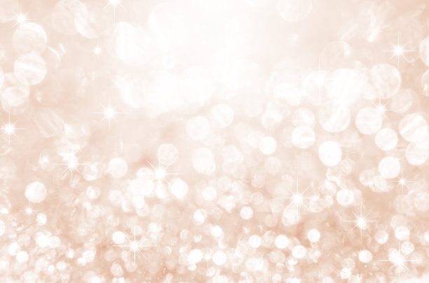 粉红色的灯光上有星星散景图片下载