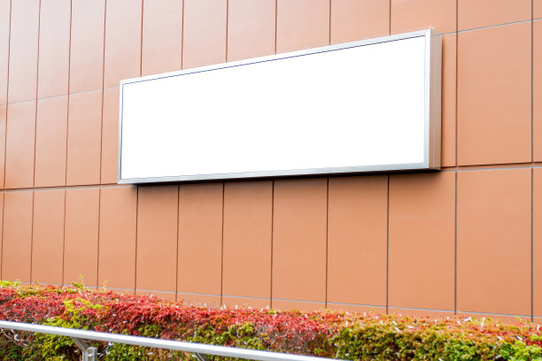空白的户外广告牌图片下载