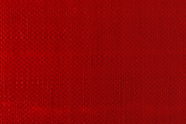 红色塑料编织布质地图片下载