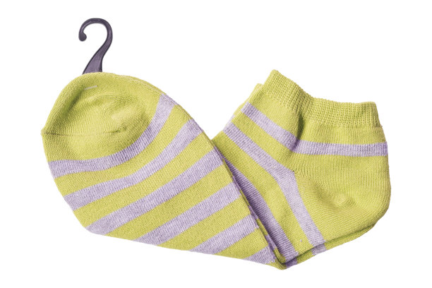 棉袜孤立在白色背景上图片下载