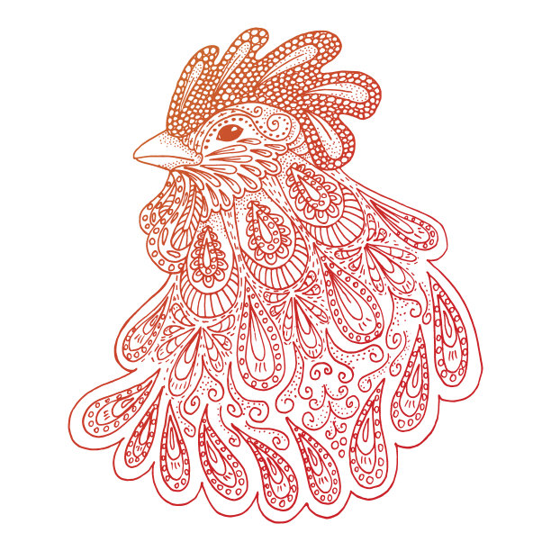 2017年的象征——鸡图片下载