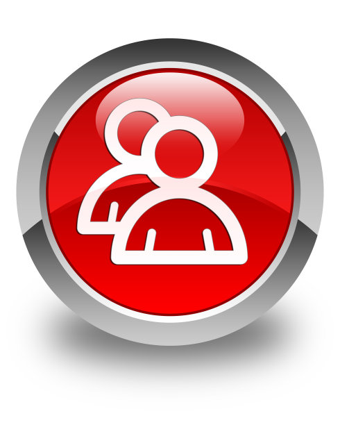 组图标亮红色圆形按钮图片下载