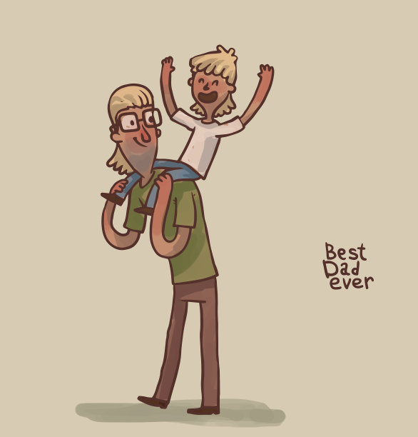 史上最好的老爸，金发图片下载