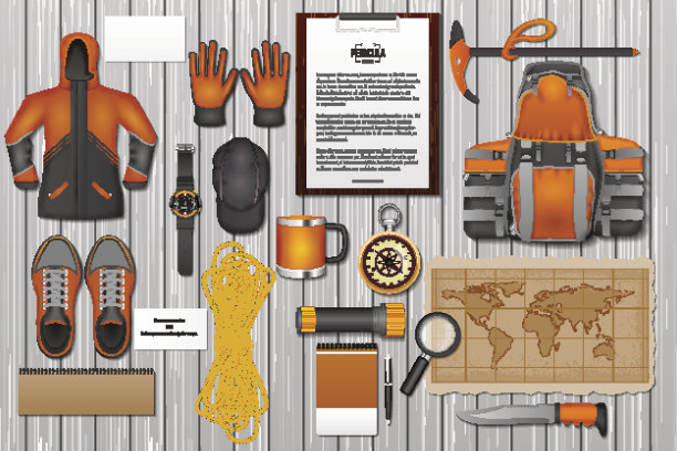 身份品牌模型登山图片下载