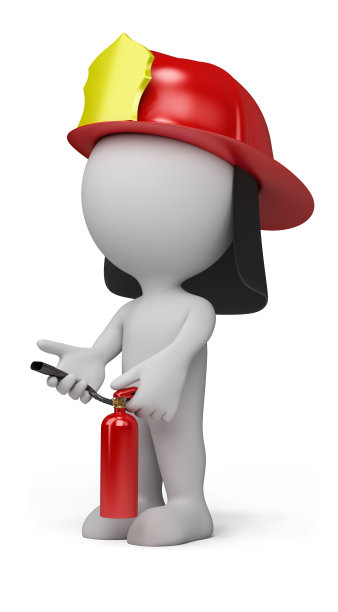 3d人-消防员图片下载