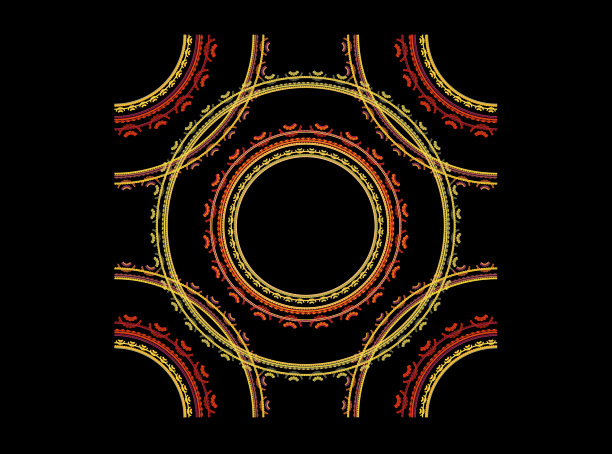 摘要分形背景图片下载