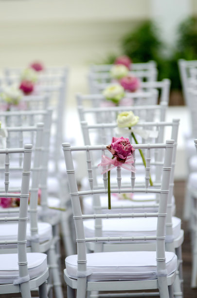 婚礼的椅子图片下载