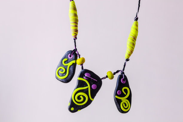 手工石项链图片下载