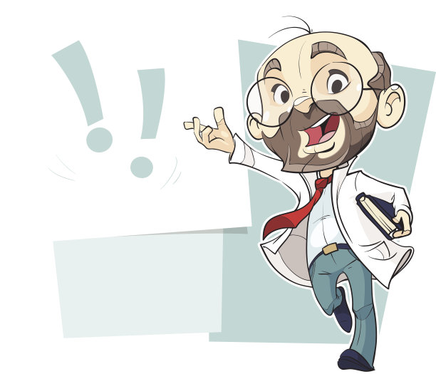 医生的卡通插图图片下载