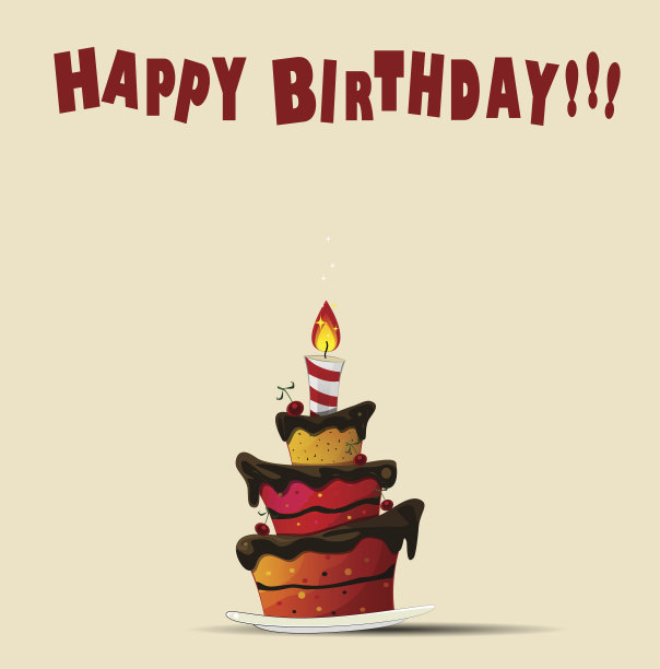 生日蛋糕图片下载