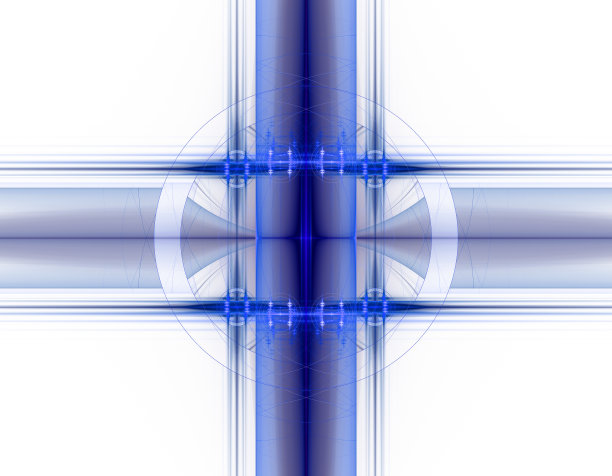 三维抽象分形插画背景创意设计图片下载