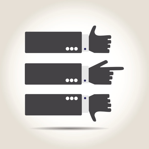 一双手，好坏指示图片下载