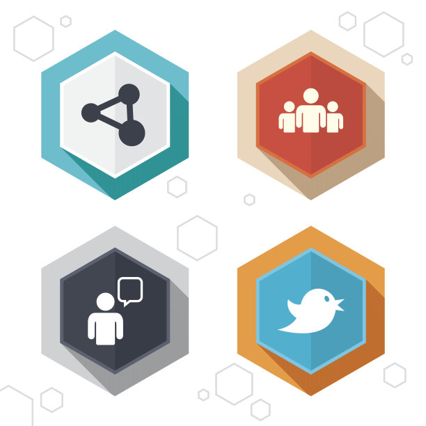 一组人和分享图标。演讲的泡沫图片下载