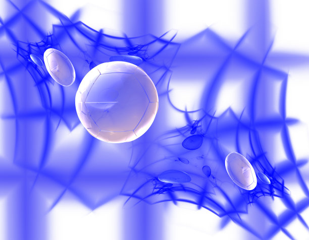 三维抽象分形插画背景创意设计图片下载