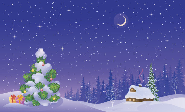 冬天的景色图片下载