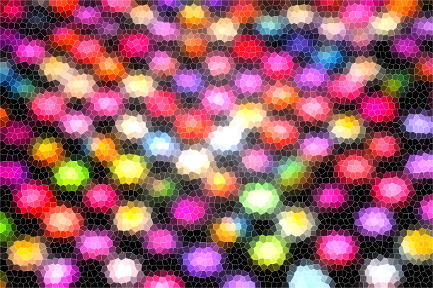 美丽抽象的背景，点马赛克多彩的色调图片下载