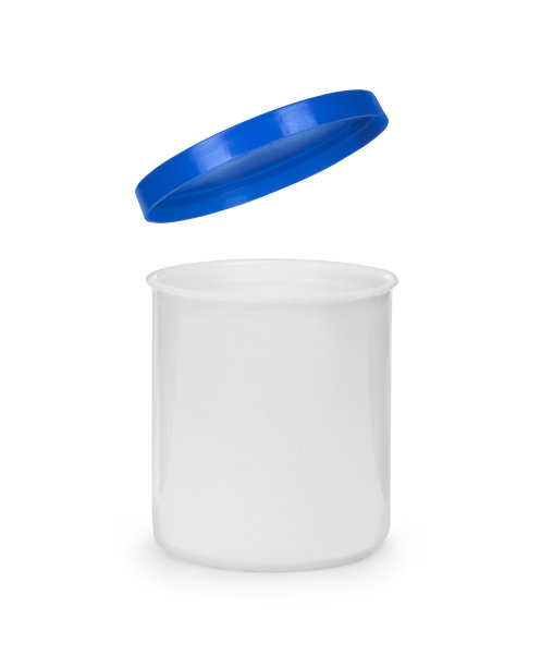 空白塑料瓶与剪切路径图片下载