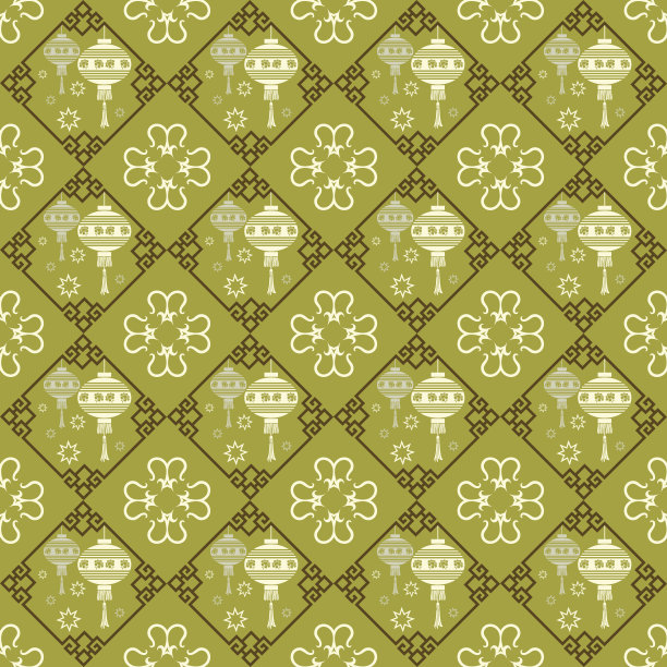 中国新年无缝图案图片下载