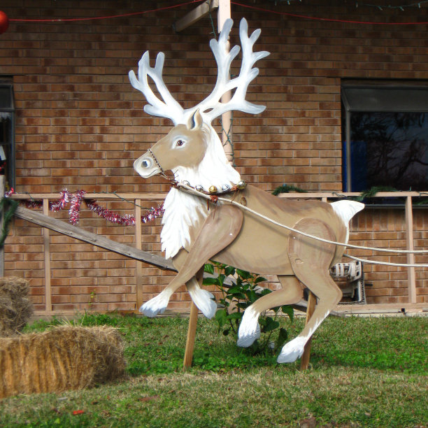 驯鹿装饰图片下载
