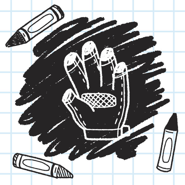 自行车手套涂鸦图片下载