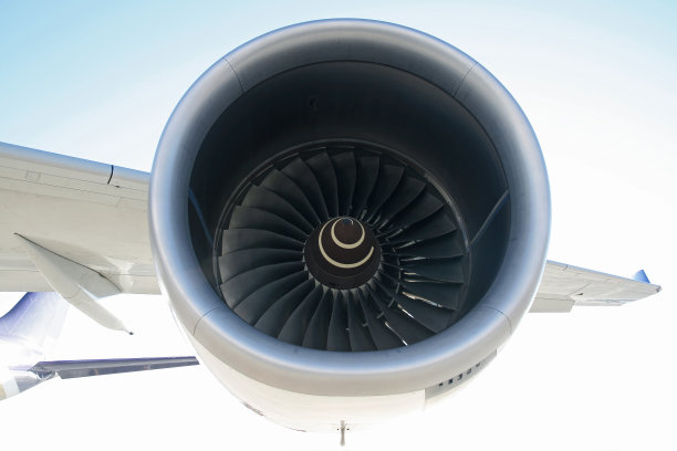 飞机涡扇喷气发动机图片下载