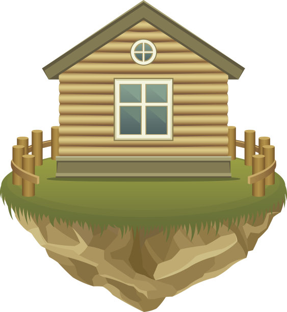 岛上的房子图片下载