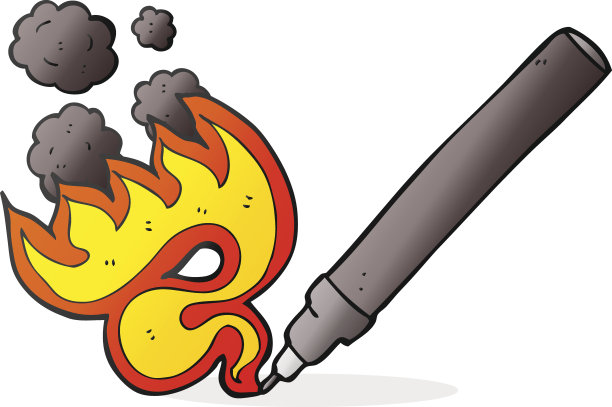 卡通的笔图片下载